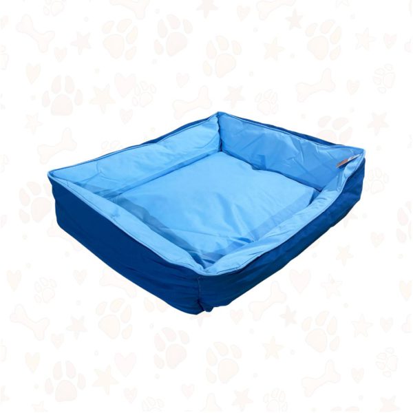 Cama Rectangular Azul